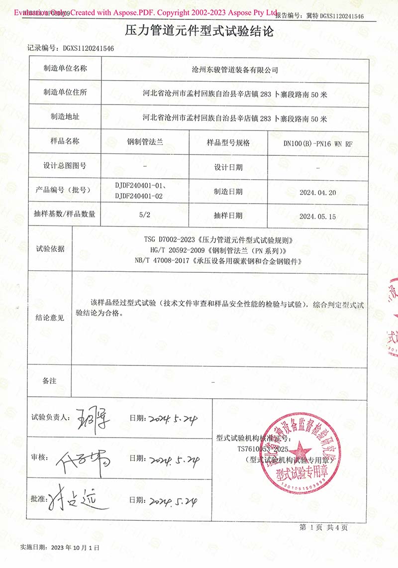 特种设备型式试验报告3